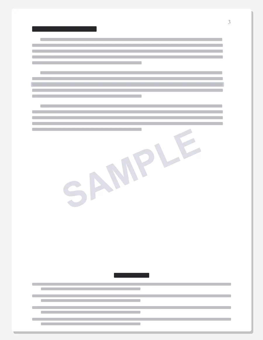 Aspen sample paper preview: body page with in-text citations and an APA references list